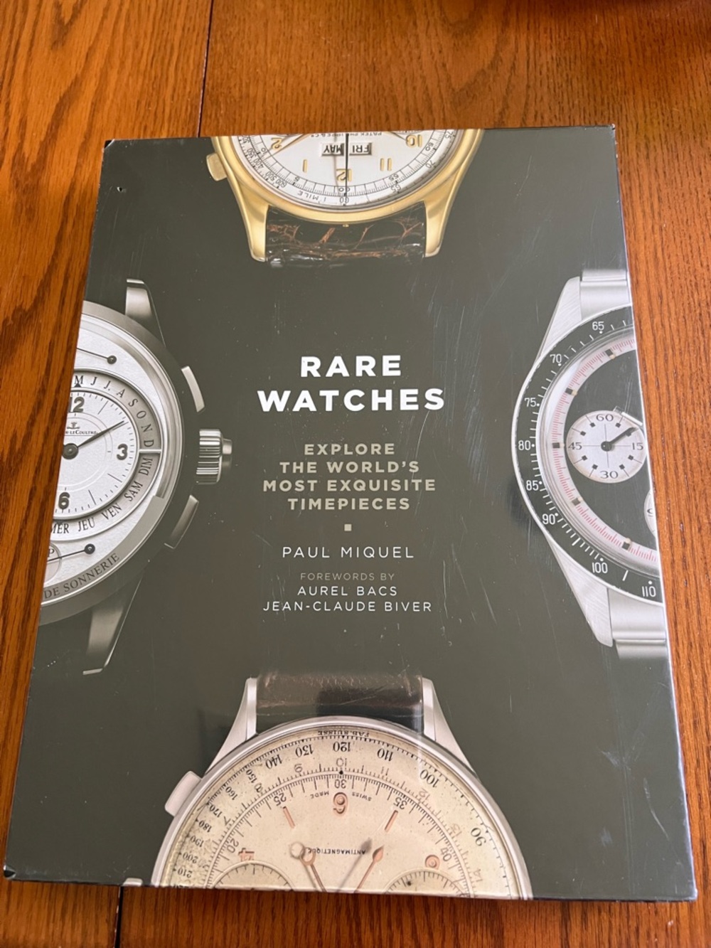 Rare Watches by Paul Miquel Coffee Table Book w/Slip Cover